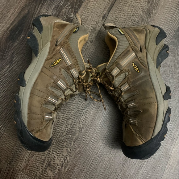 Keen Targhee hiking boots brown waterproof men's size 9 - Picture 3 of 9